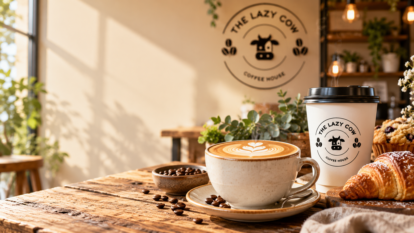 The Lazy Cow Coffee House coffee